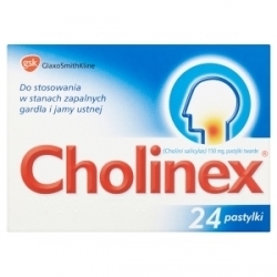 Zdjęcie CHOLINEX 150 mg 24 pastylki