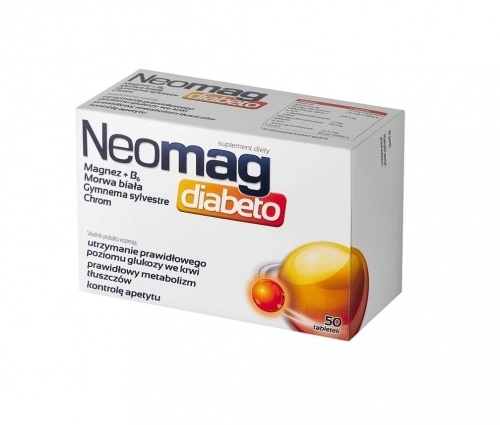 Zdjęcie NEOMAG DIABETO 50 tabletek
