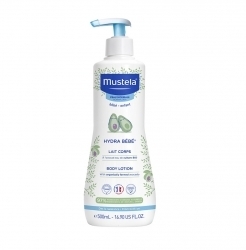 Zdjęcie MUSTELA HYDRA BEBE Mleczko nawilżające do ciała 500 ml