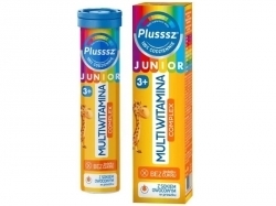 Zdjęcie PLUSSSZ Junior Multiwitamina Complex 20 tabletek musujących DATA 11.03.2026