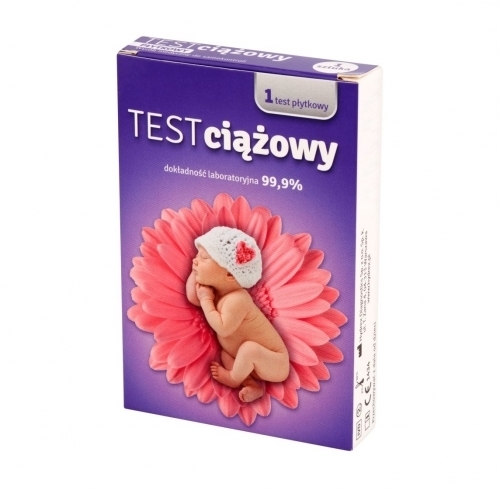 Zdjęcie HYDREX Test ciążowy płytkowy 1 sztuka