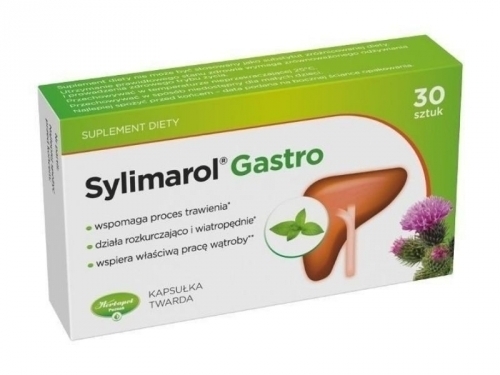 Zdjęcie SYLIMAROL GASTRO 30 kapsułek