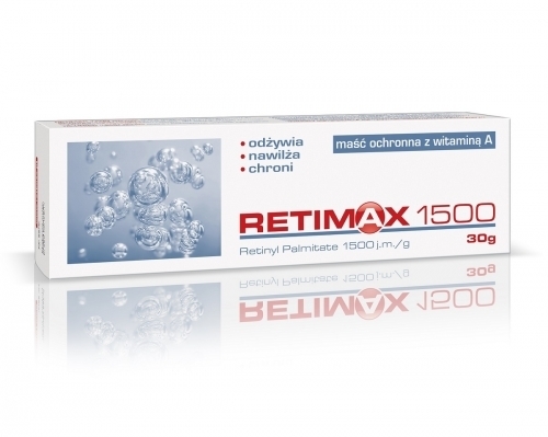 Zdjęcie RETIMAX 1500 maść ochronna z witaminą A 30 g