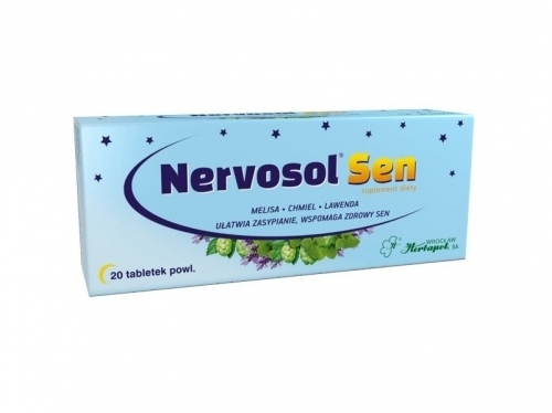 Zdjęcie NERVOSOL Sen 20 tabletek