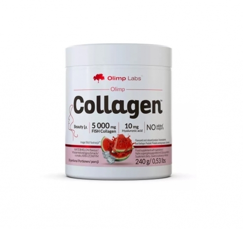 Zdjęcie OLIMP Collagen o smaku arbuzowym proszek 240 g