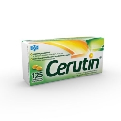 Zdjęcie CERUTIN 100 mg + 25 mg 125 tabletek powlekanych
