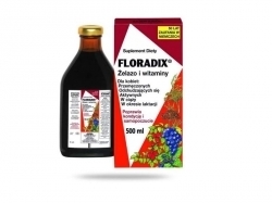 Zdjęcie FLORADIX Żelazo i witaminy płyn 500 ml