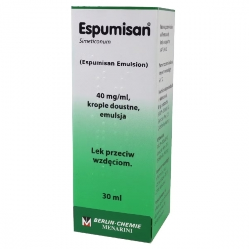 Zdjęcie ESPUMISAN 40 mg/ml krople 30 ml IMPORT RÓWNOLEGŁY INPHARM