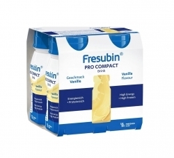 Zdjęcie FRESUBIN PRO COMPACT DRINK smak wanilia 4 butelki po 125 ml