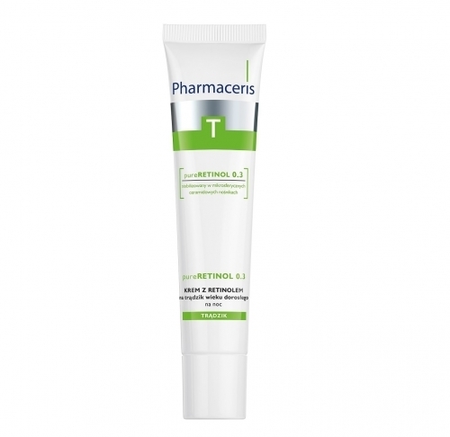 Zdjęcie PHARMACERIS T PURERETINOL 0.3 Krem na Noc 40 ml