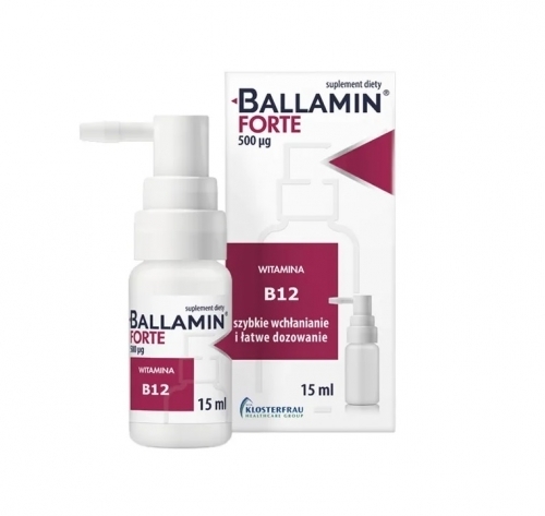 Zdjęcie BALLAMIN FORTE Spray do ust 15 ml