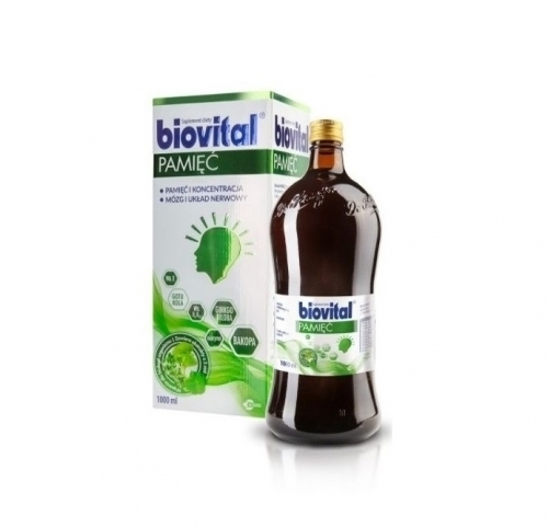 Zdjęcie BIOVITAL PAMIĘĆ płyn 1000 ml