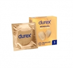 Zdjęcie DUREX SENSUAL No Latex Prezerwatywy nielateksowe 3 sztuki