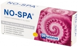 Zdjęcie NO-SPA 40 mg 20 tabletek
