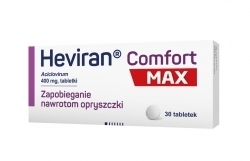 Zdjęcie HEVIRAN COMFORT MAX 400 mg 30 tabletek