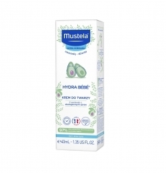 Zdjęcie MUSTELA HYDRA BEBE Krem do twarzy 40 ml