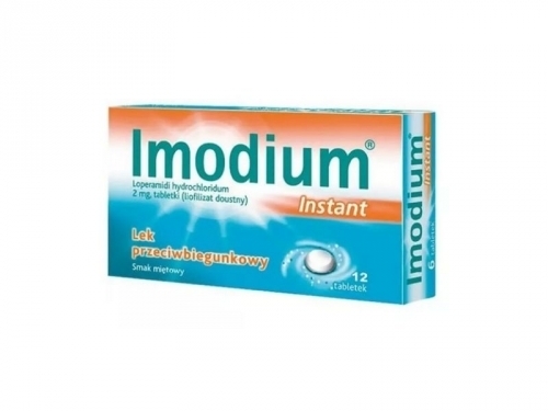 Zdjęcie IMODIUM INSTANT 12 tabletek