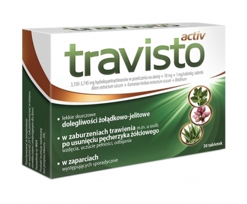 Zdjęcie TRAVISTO ACTIV 30 tabletek