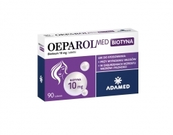 Zdjęcie OEPAROLMED BIOTYNA 10 mg 90 tabletek