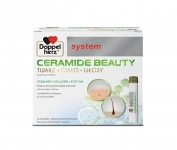 Zdjęcie DOPPELHERZ System CERAMIDE BEAUTY płyn 30 ampułek 25 ml