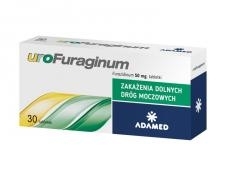 Zdjęcie UROFURAGINUM 50 mg 30 tabletek