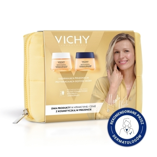 Zdjęcie VICHY ZESTAW NEOVADIOL PERI-MENOPAUSE Krem na dzień 50 ml + Krem na noc 50 ml + kosmetyczka