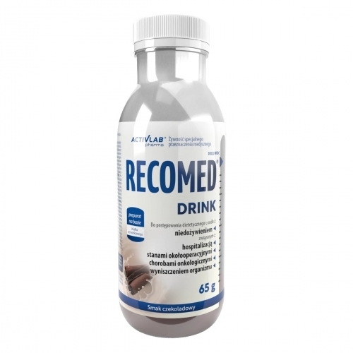 Zdjęcie ACTIVLAB RECOMED DRINK smak czekolada butelka 65 g