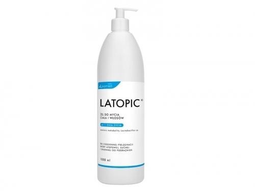 Zdjęcie LATOPIC Żel do mycia ciała i włosów 1000 ml