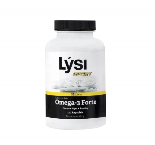 Zdjęcie LYSI SPORT OMEGA 3 FORTE 1000 mg 120 kapsułek