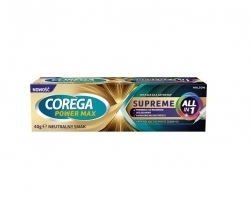 Zdjęcie COREGA Power Max Supreme All-In 1 Krem mocujący do protez zębowych 40 g