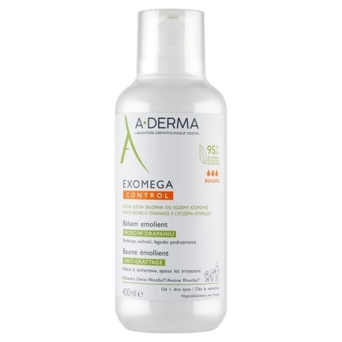 Zdjęcie A-DERMA EXOMEGA CONTROL Balsam emolient 400 ml