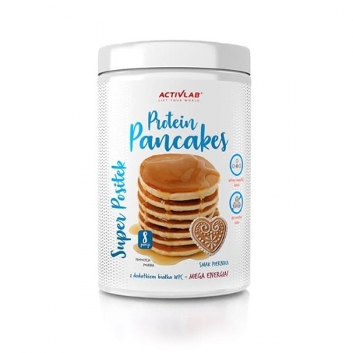 Zdjęcie ACTIVLAB SUPER POSIŁEK PROTEIN PANCAKES proszek smak piernik 400 g