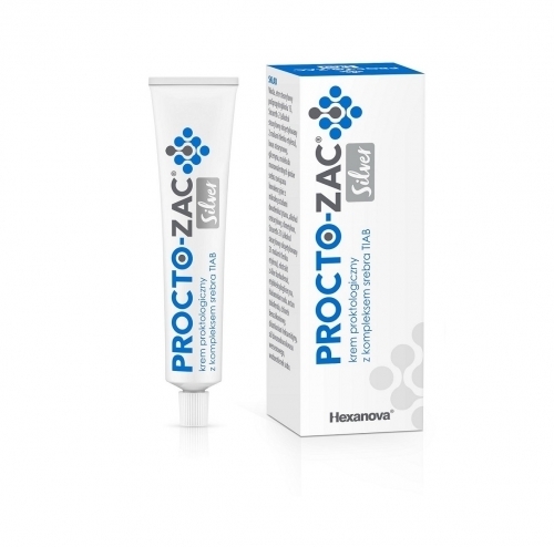 Zdjęcie PROCTO-ZAC SILVER Krem proktologiczny 25 ml