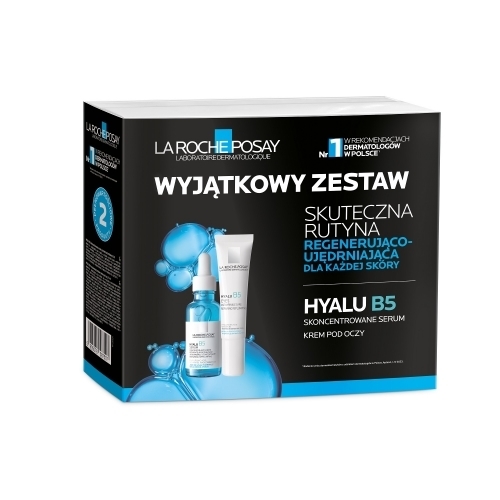 Zdjęcie LA ROCHE-POSAY ZESTAW HYALU B5 Serum 30 ml + Krem pod oczy 15 ml