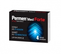 Zdjęcie PERMEN MED FORTE 50 mg 4 tabletki