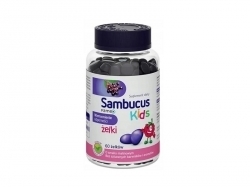Zdjęcie SAMBUCUS KIDS żelki 60 sztuk