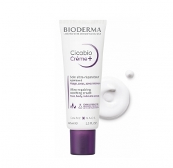 Zdjęcie BIODERMA CICABIO CREME+ Krem naprawczo-kojący 40 ml