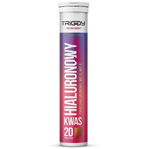 Zdjęcie TRIGGY Kwas Hialuronowy Beauty 20 tabletek musujących