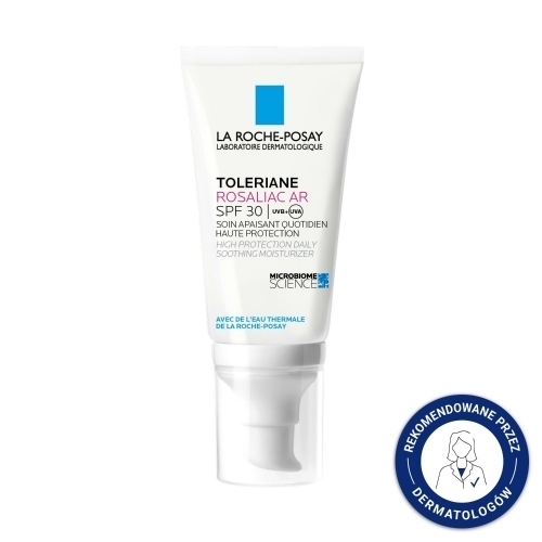 Zdjęcie LA ROCHE-POSAY TOLERIANE ROSALIAC AR SPF30 Kojący krem nawilżający na dzień 50 ml