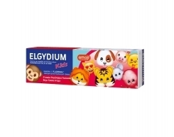 Zdjęcie ELGYDIUM Emoji Kids Orzeźwiająca Truskawka Pasta do zębów dla dzieci 3-6 lat 50 ml