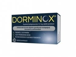 Zdjęcie DORMINOX 12,5 mg 20 tabletek