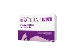Zdjęcie BIOTEBAL PLUS włosy skóra paznokcie 30 tabletek