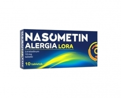 Zdjęcie NASOMETIN ALERGIA LORA 10 mg 10 tabletek