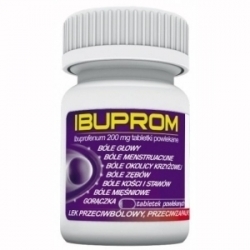 Zdjęcie IBUPROM 200 mg 50 tabletek