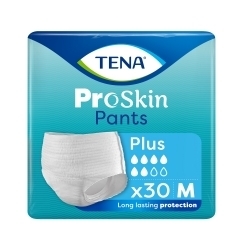 Zdjęcie TENA PANTS PROSKIN PLUS Majtki chłonne rozmiar M 30 sztuk