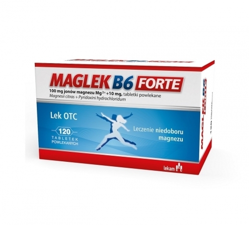Zdjęcie MAGLEK B6 FORTE 120 tabletek LEK-AM