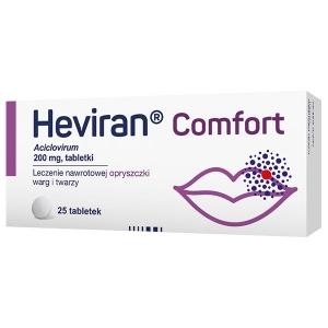 Zdjęcie HEVIRAN COMFORT 200 mg 25 tabletek