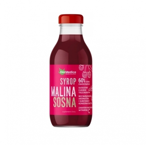 Zdjęcie EKAMEDICA Malina Sosna Syrop 300 ml