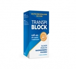 Zdjęcie TRANSPIBLOCK Roll-on bloker przeciw nadmiernemu poceniu się 50 ml