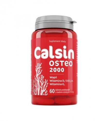 Zdjęcie CALSIN OSTEO 2000 60 tabletek